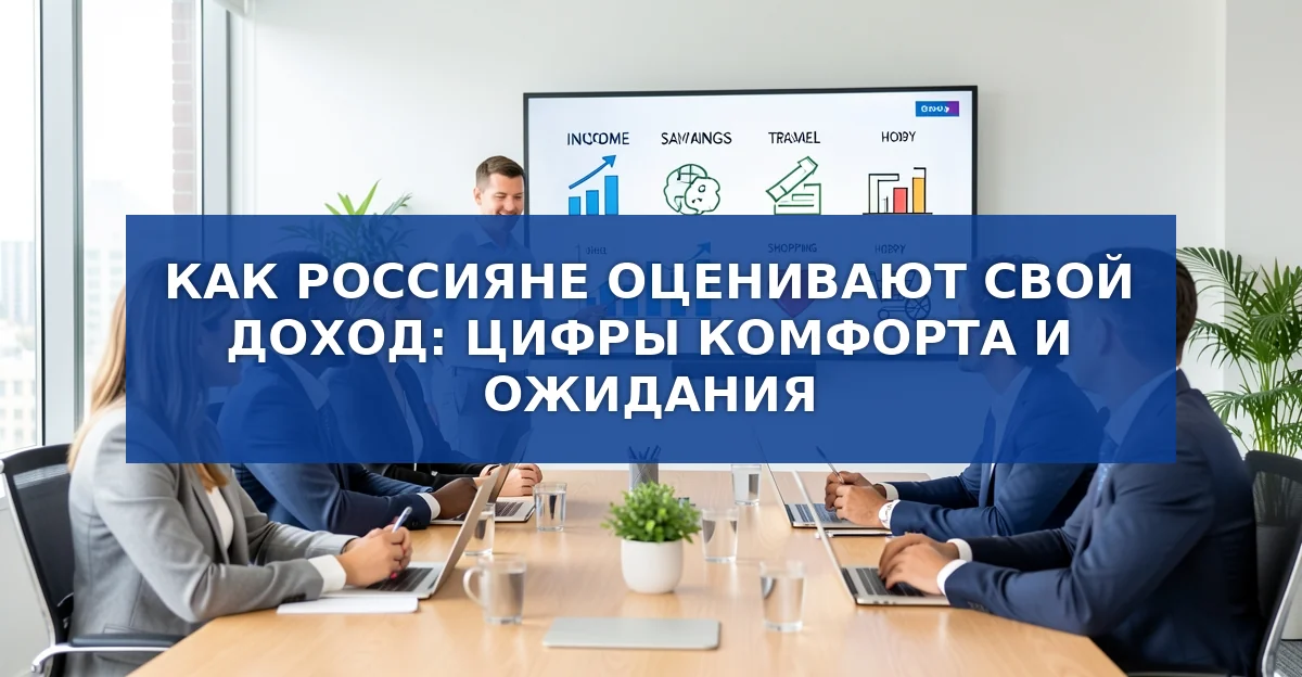 Как россияне оценивают свой доход и что считают комфортным уровнем жизни