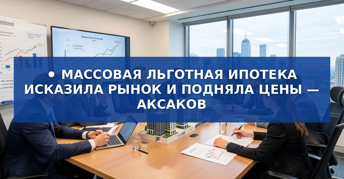 Как массовая льготная ипотека исказила рынок жилья и что делают регуляторы