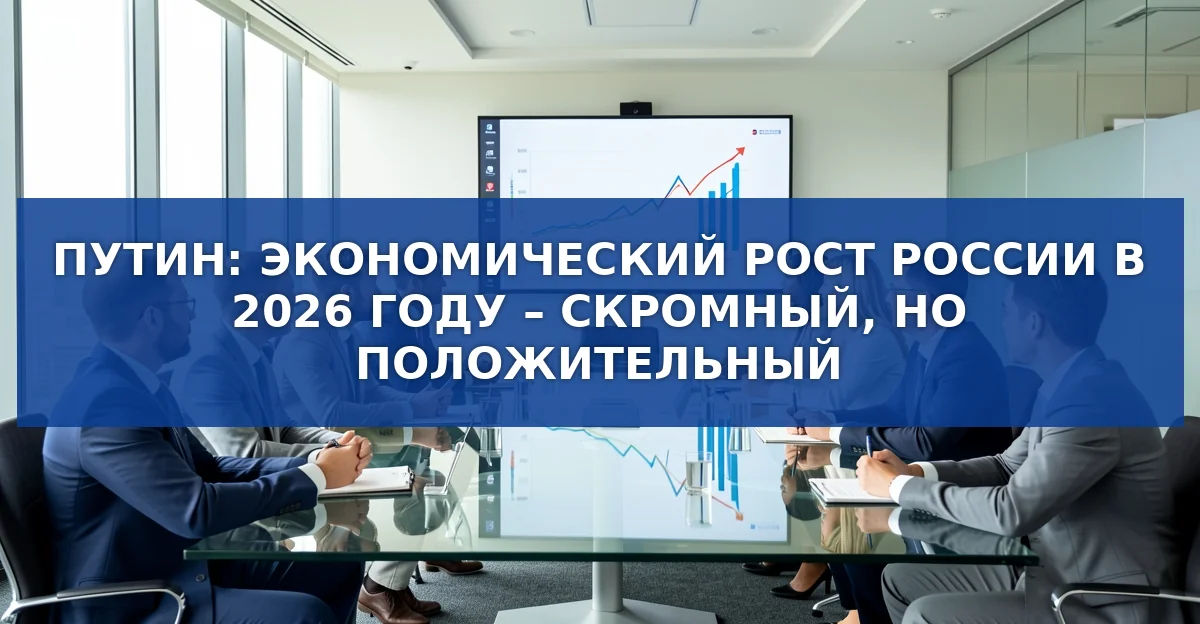 Экономический рост России в 2026 году: скромный, но положительный