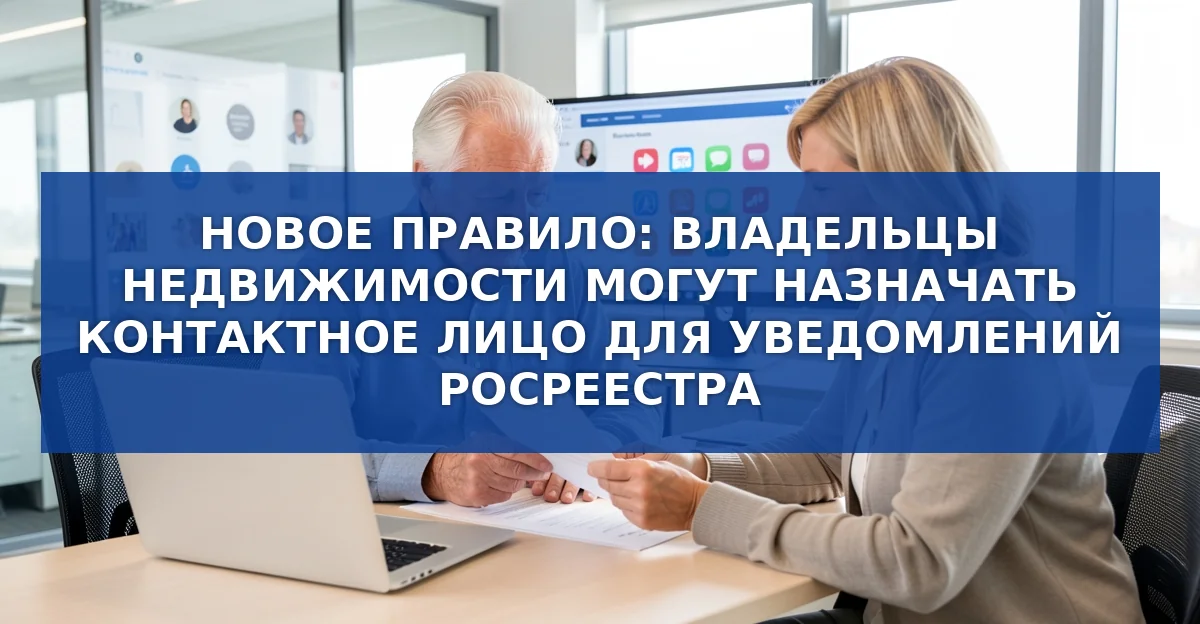 Контактное лицо в Росреестре: новые возможности защиты собственников недвижимости