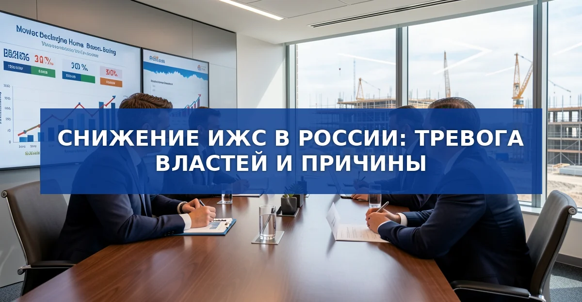 Почему падает индивидуальное жилищное строительство и что планируют сделать власти