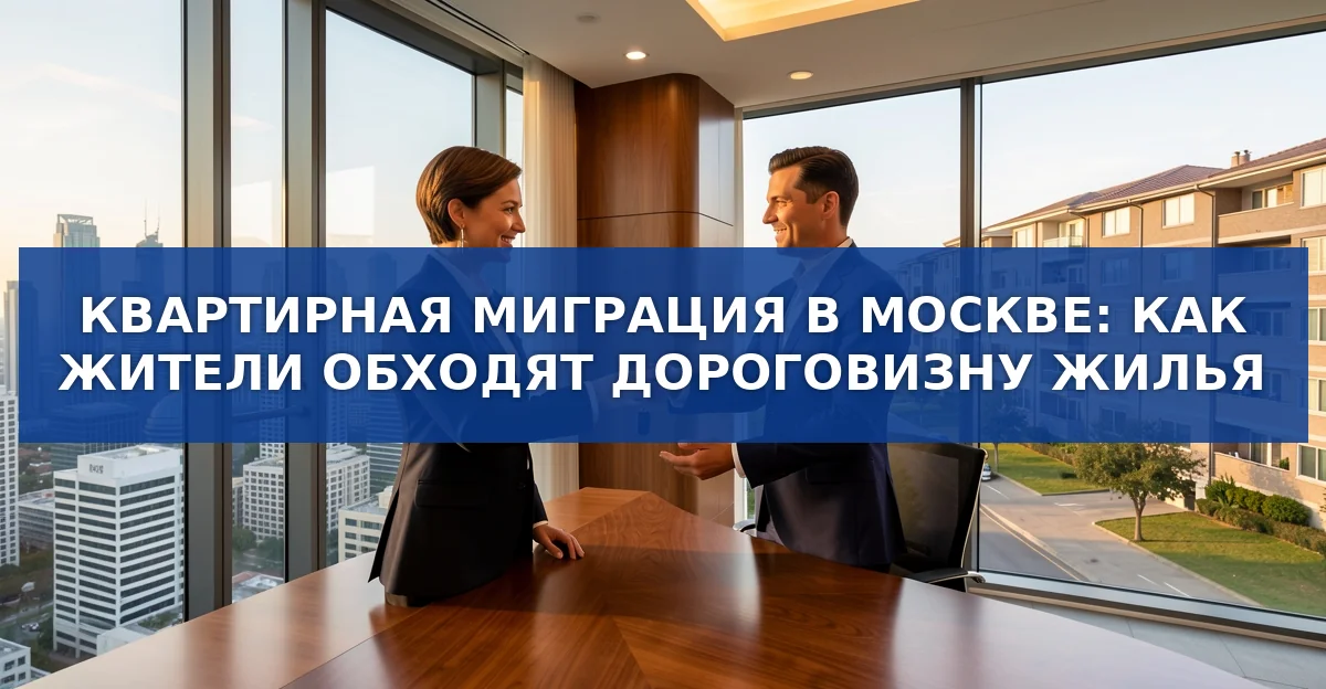 Как москвичи продлевают финансовую независимость через «квартирную миграцию»
