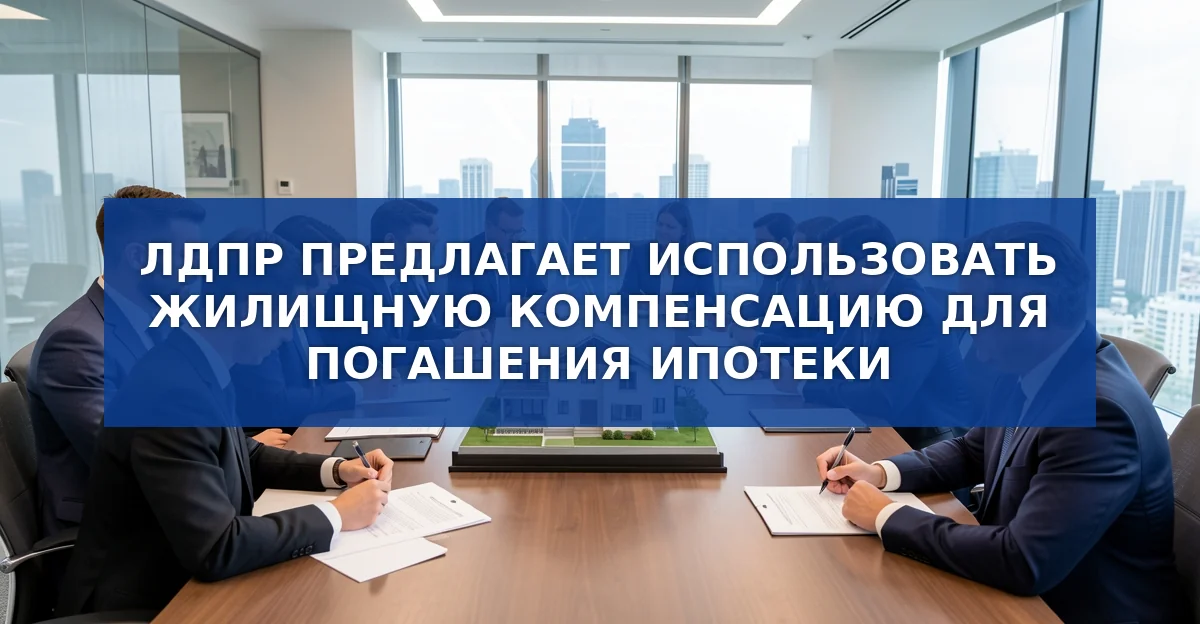 ЛДПР предлагает направлять компенсацию за аренду на погашение ипотеки для сотрудников правоохранительных органов