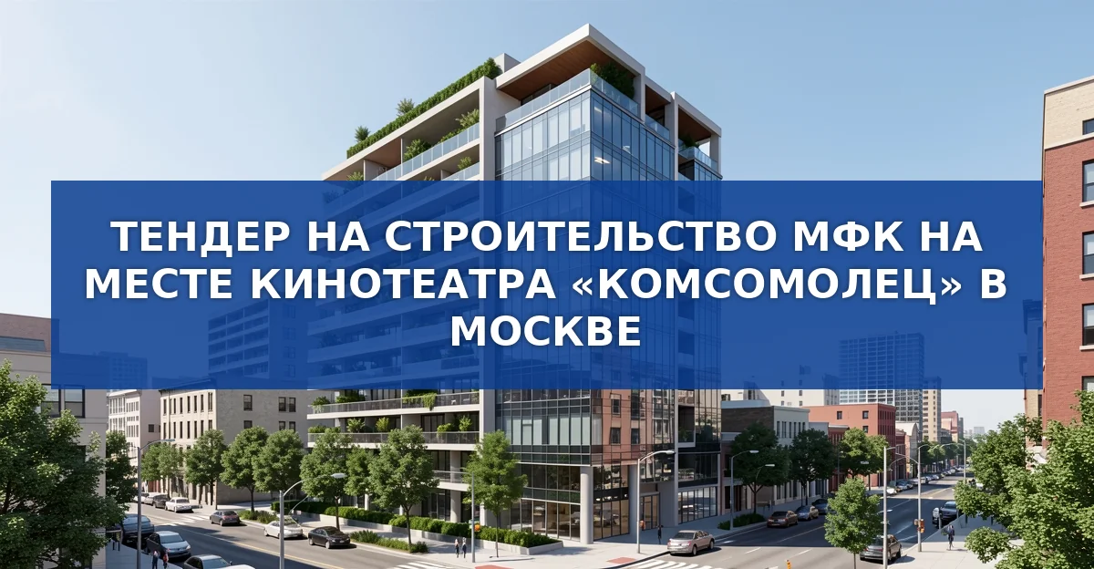 Тендер на строительство многофункционального комплекса на Дмитровском шоссе