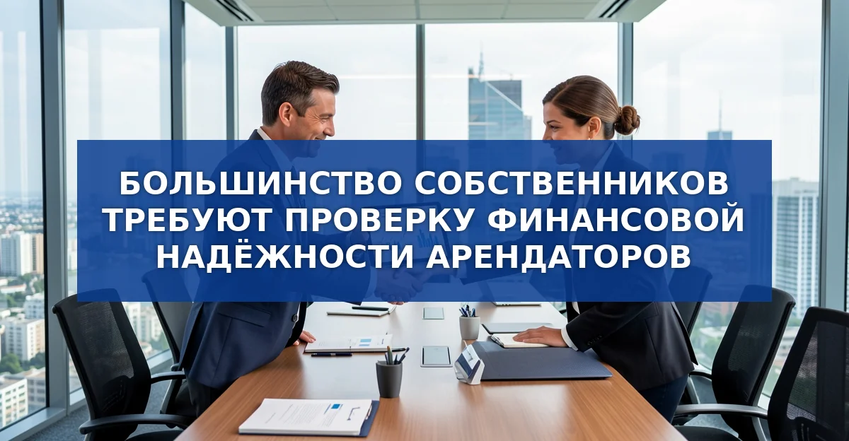 Большинство собственников требуют проверку платёжеспособности арендаторов