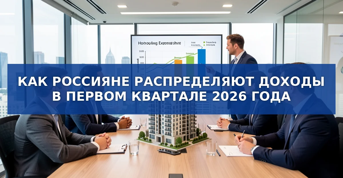 Рост расходов россиян на жильё в первом квартале 2026 года