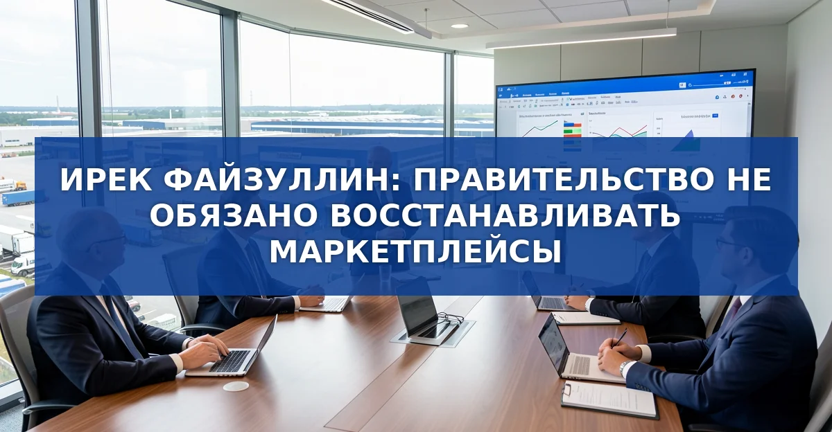 Министр строительства и ЖКХ: восстановление маркетплейсов не входит в задачи государства