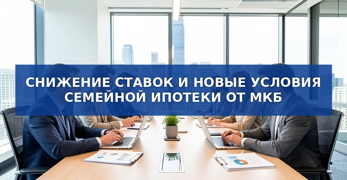 МКБ снижает ставки по ипотеке: новые условия для заемщиков