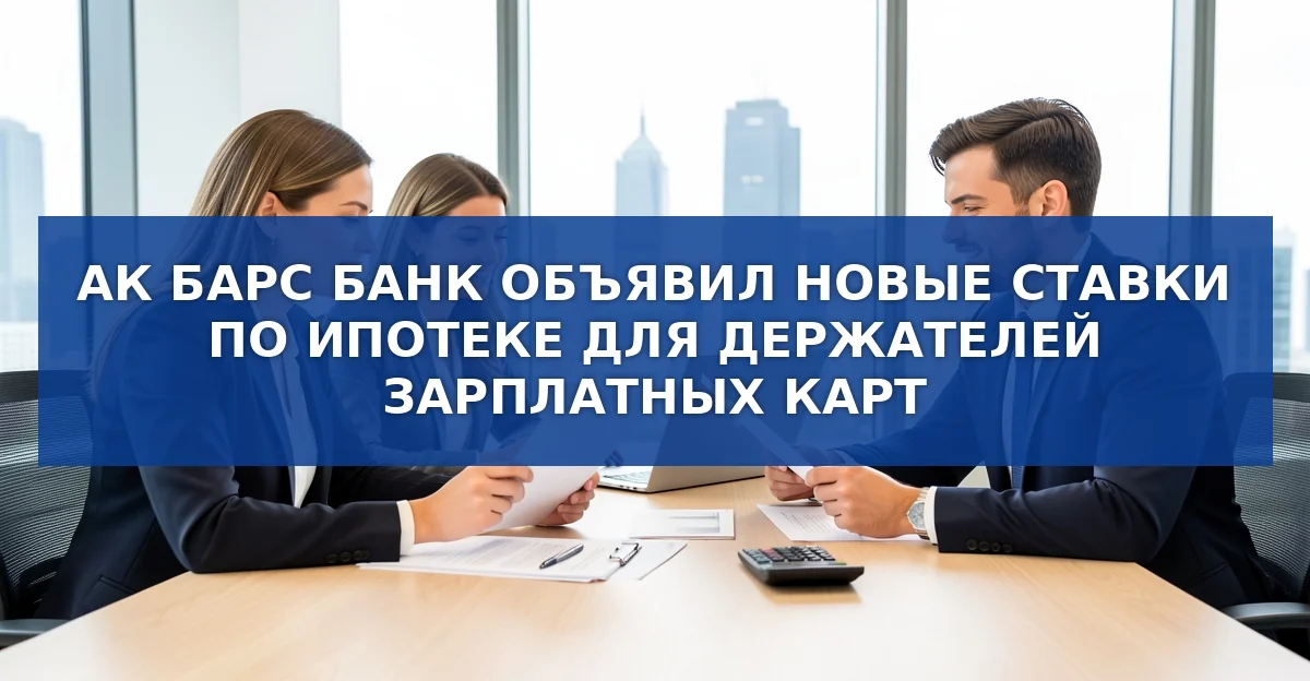 Новые условия ипотечного кредитования от Ак Барс Банка: ставки от 19,9 %