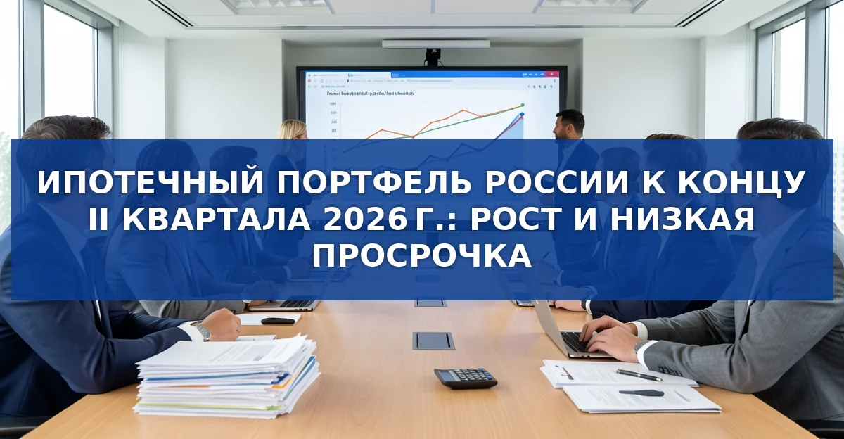 Ипотечный рынок России: рост объёма и снижение просрочек во II квартале 2026 г.