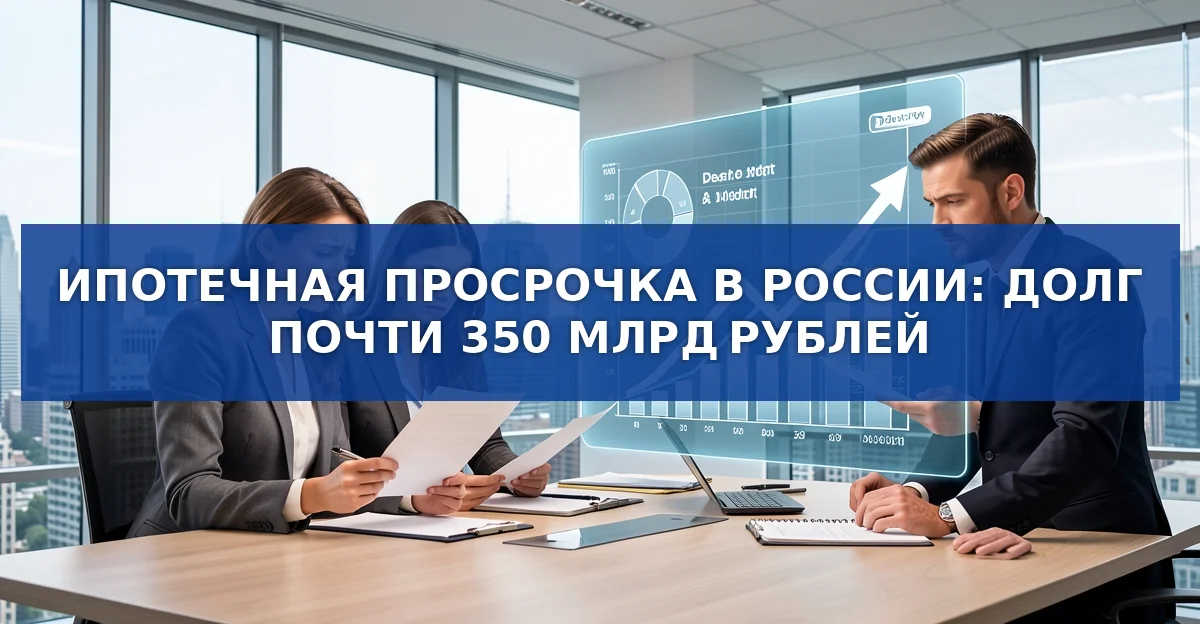 Ипотечная просрочка в России достигла 350 миллиардов рублей: причины и прогнозы
