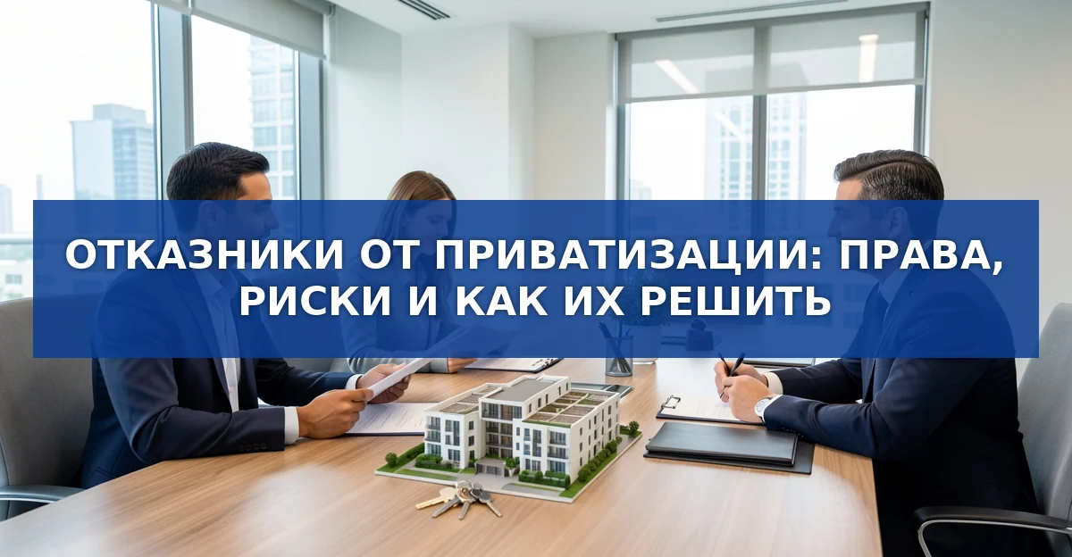 Отказники от приватизации: кто они и как решить юридические проблемы
