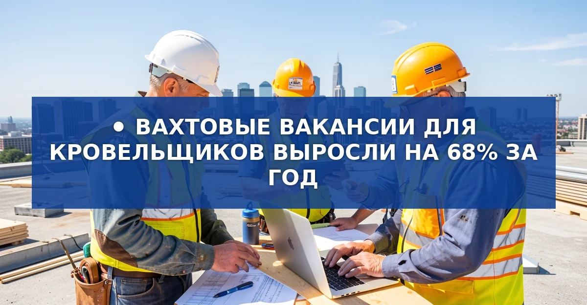 Вахтовые вакансии с обучением: рост спроса и зарплат в строительстве 2026