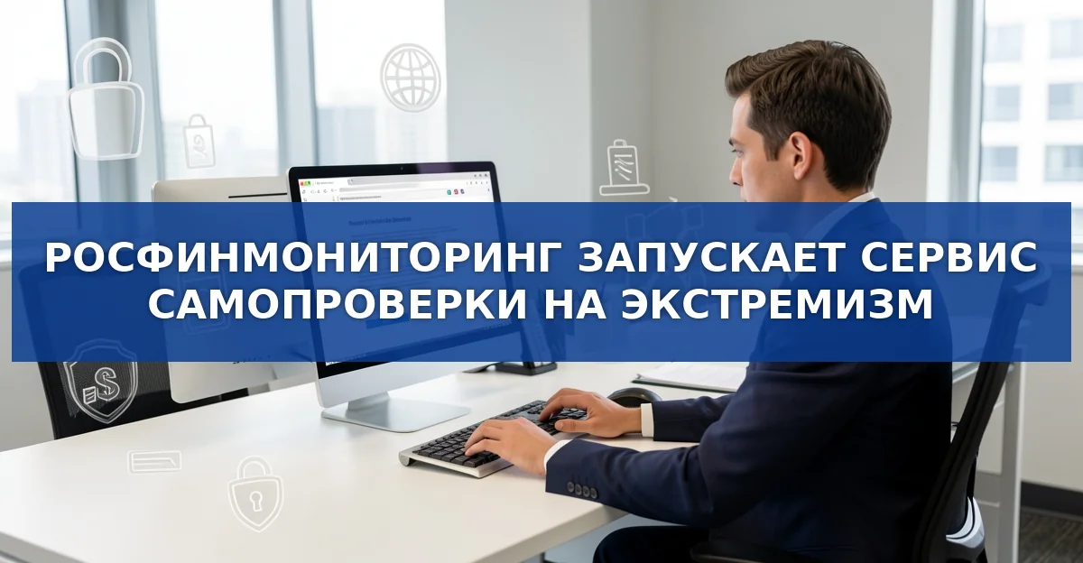 Онлайн‑сервис самопроверки на экстремизм от Росфинмониторинга: как им пользоваться и чего бояться