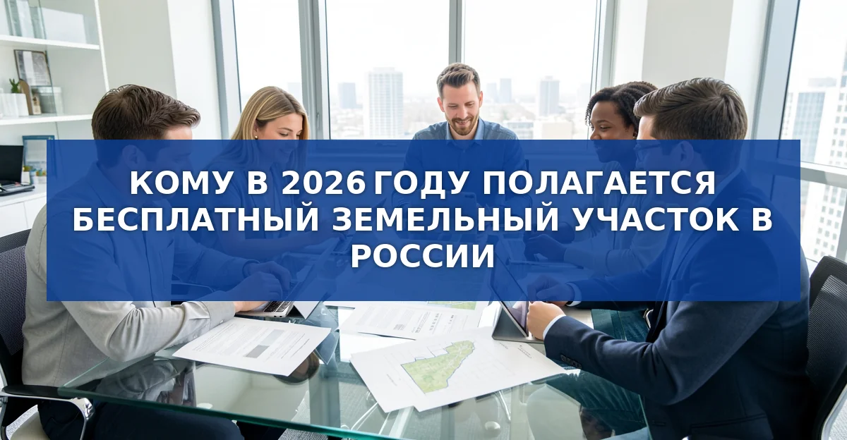 Бесплатные земельные участки в 2026 году: кто может получить и какие условия в регионах