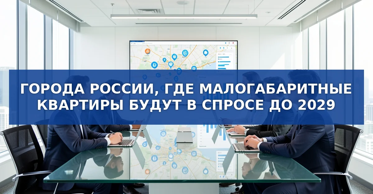 Крупнейшие рынки малогабаритного жилья в России: кто лидирует и почему