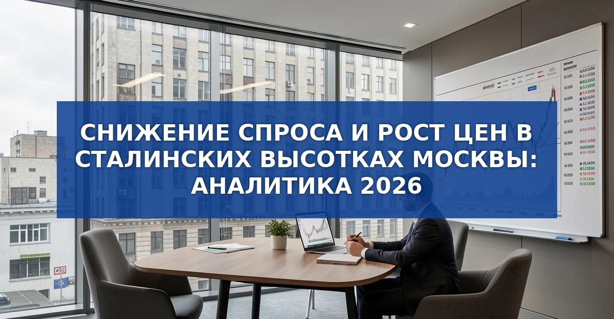 Снижение спроса на квартиры в сталинских высотках Москвы: причины и прогнозы