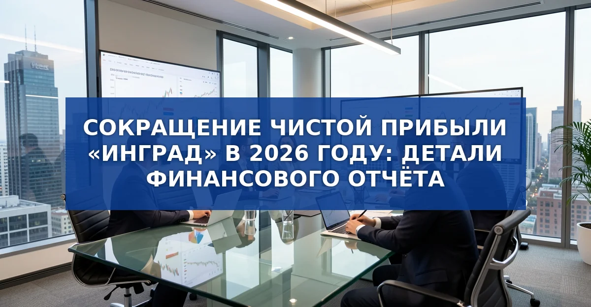Финансовый отчёт девелопера «Инград» за первое полугодие 2026 г.: рост выручки при резком падении прибыли