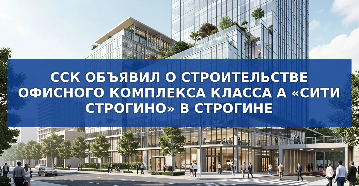 Офисный комплекс класса А «Сити Строгино»: масштаб, инфраструктура и инвестиционные перспективы