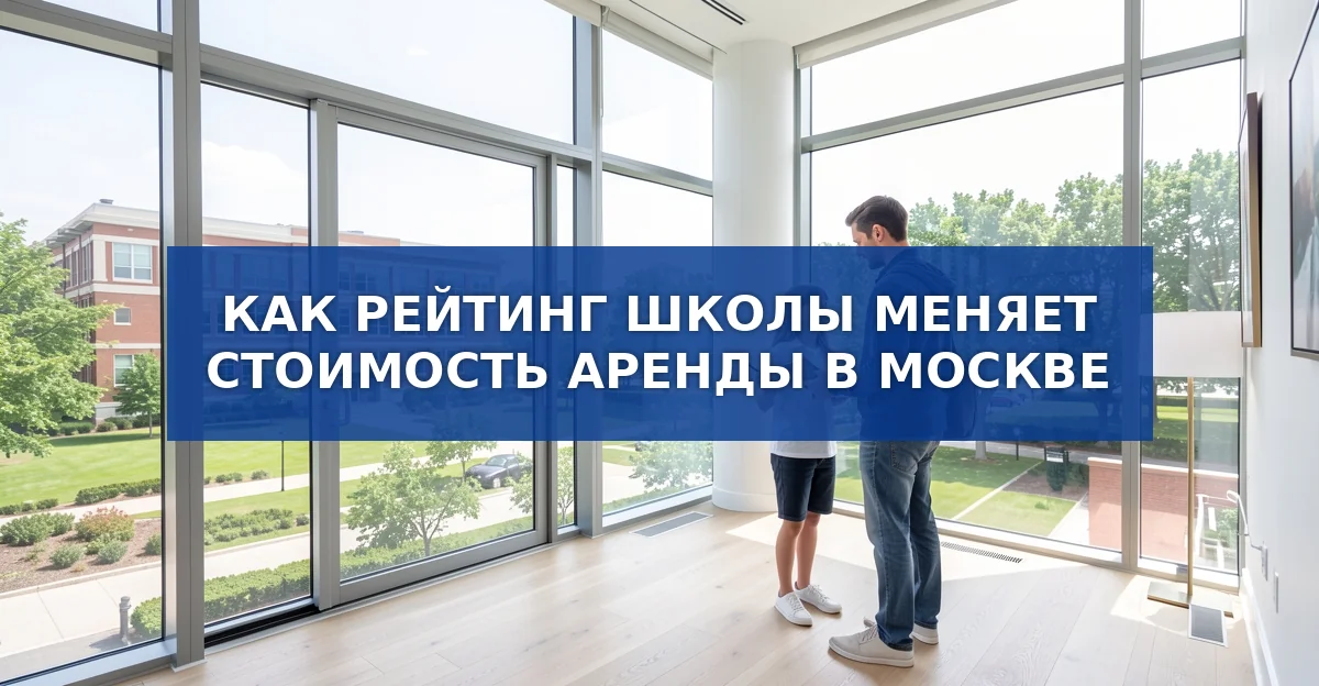 Как рейтинг школы влияет на стоимость аренды и покупки жилья в Москве