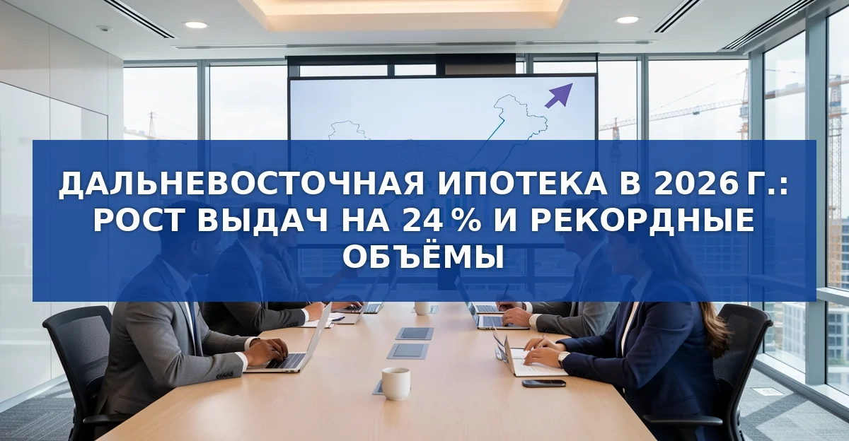 Дальневосточная ипотека 2026 г.: рекордный рост и доступные платежи