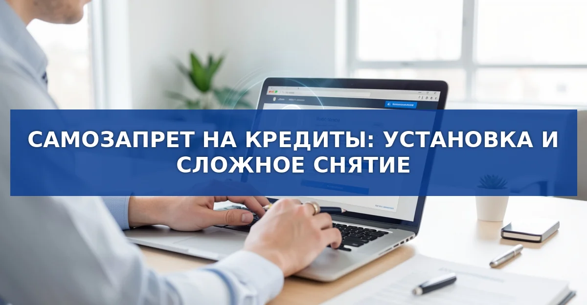 Обложка материала: Самозапрет на кредиты: как установить и почему его снятие сложнее