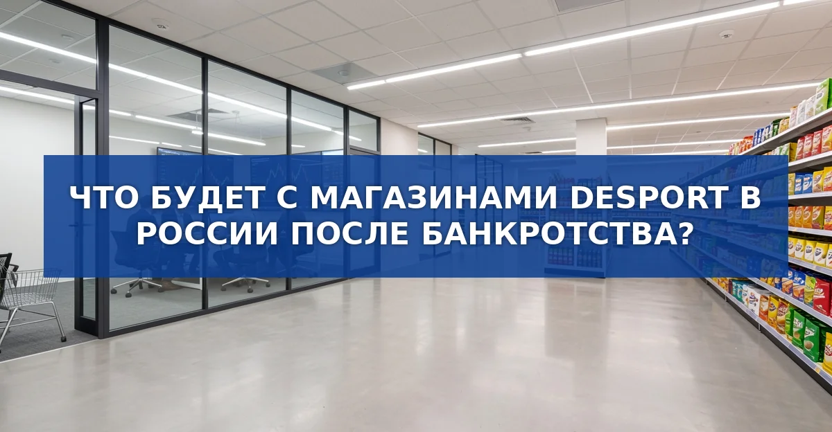 Обложка материала: Банкротство Desport: сценарии развития и последствия для российских магазинов