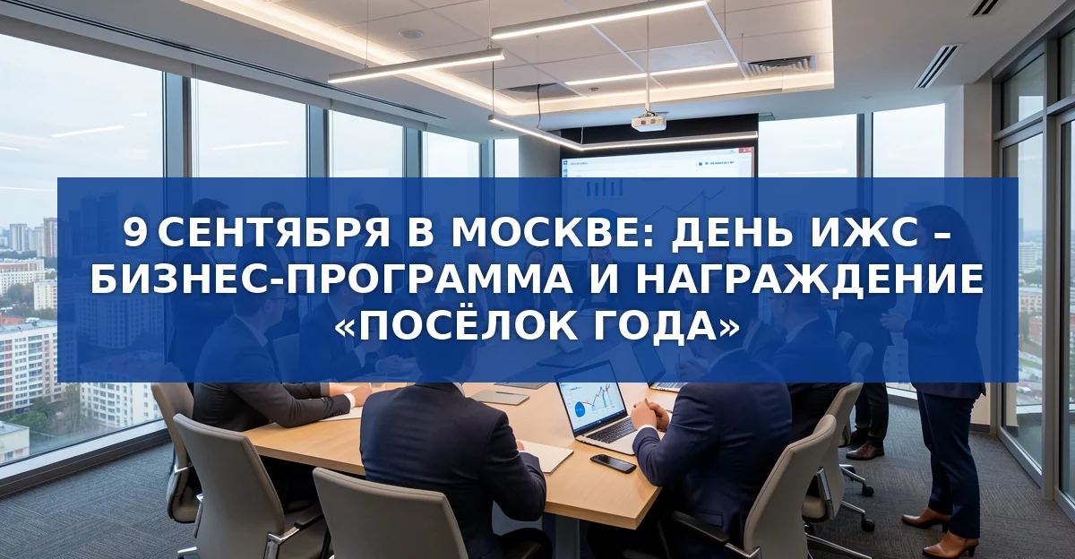 День ИЖС в Москве: новые технологии, маркетинг и награды за лучший посёлок