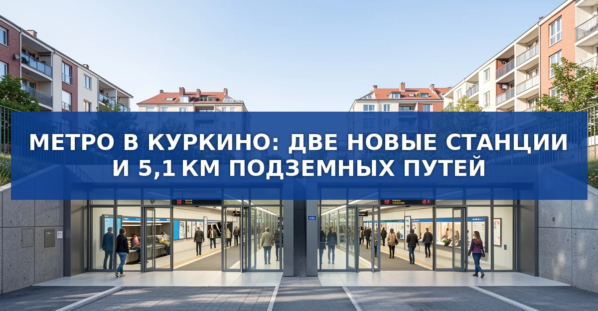 Метро в Куркино: продление Таганско‑Краснопресненской линии и его влияние на жителей