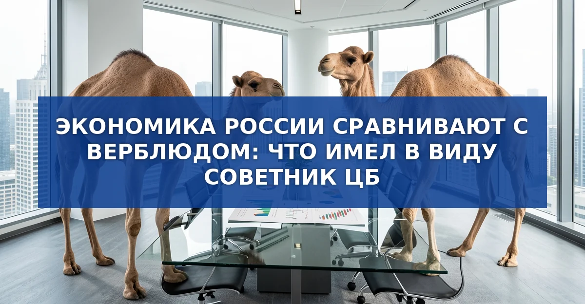 Российскую экономику сравнили с верблюдом: что скрывается за метафорой