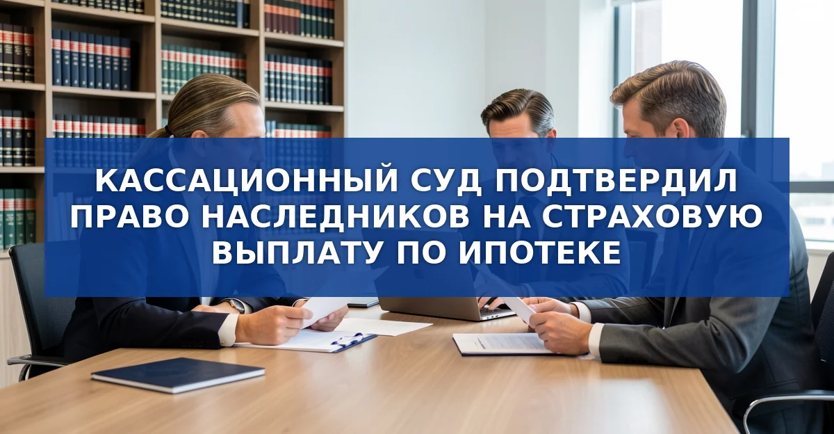 Кассационный суд подтвердил право наследников на страховую выплату по ипотеке