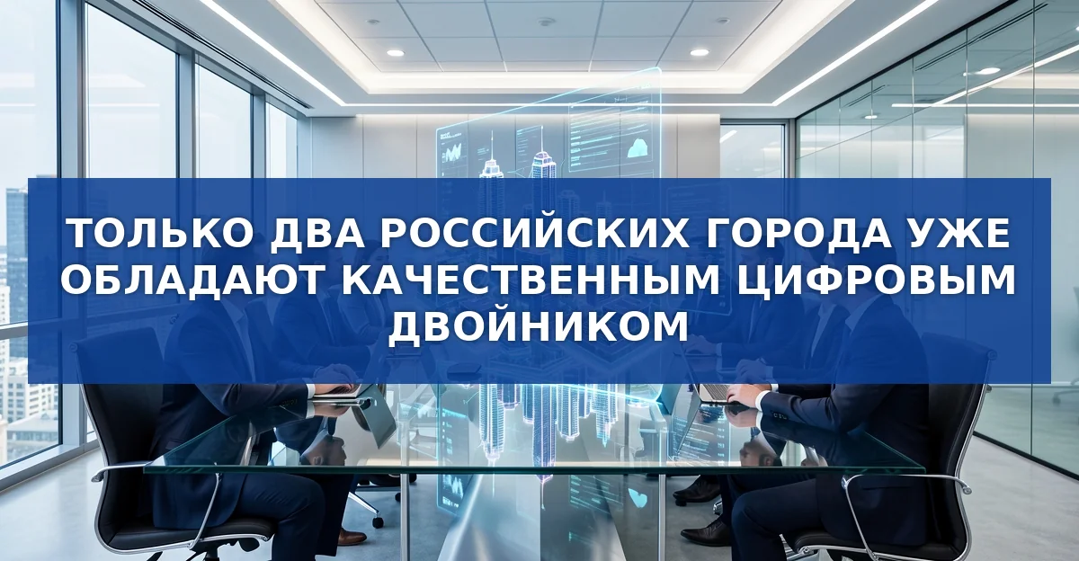 Цифровой двойник городов России: от пилотных проектов к масштабному развитию