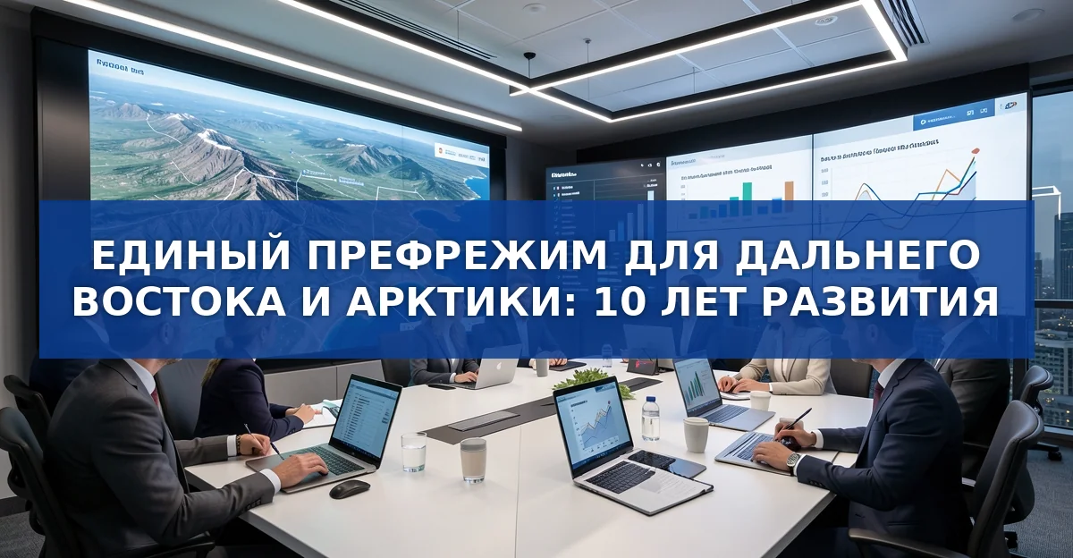 Обложка материала: Единый префрежим Дальнего Востока и Арктики: цифры, выгоды и перспективы
