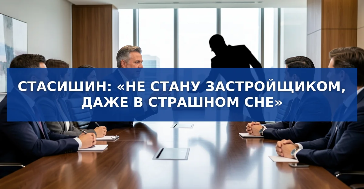 Обложка материала: Никита Стасишин отказался выступать в роли девелопера: что это значит для рынка недвижимости
