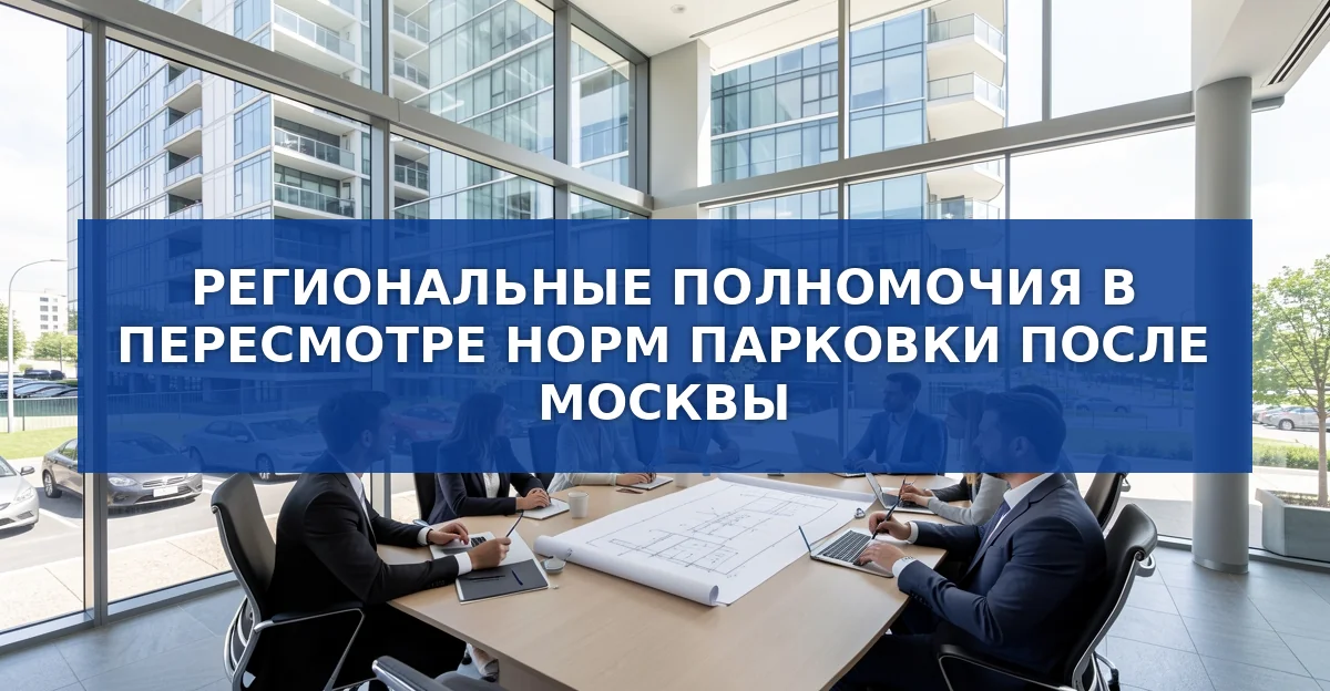Новые нормы парковочных мест в новостройках: будет ли региональная адаптация?