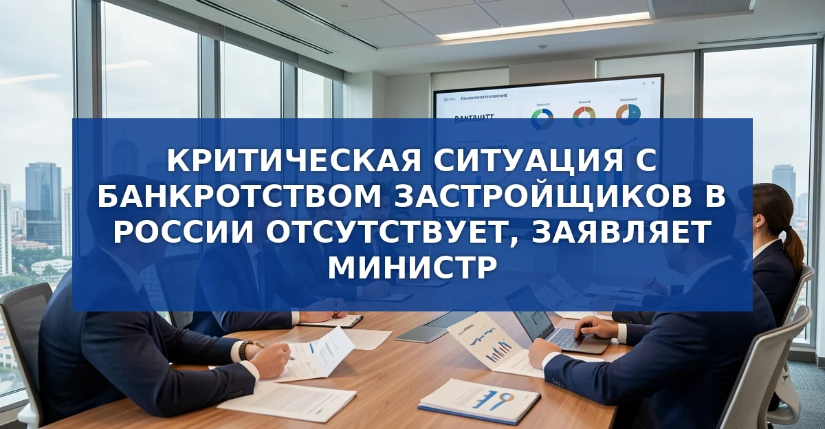 Банкротство застройщиков в 2026 году: цифры, причины и меры государства