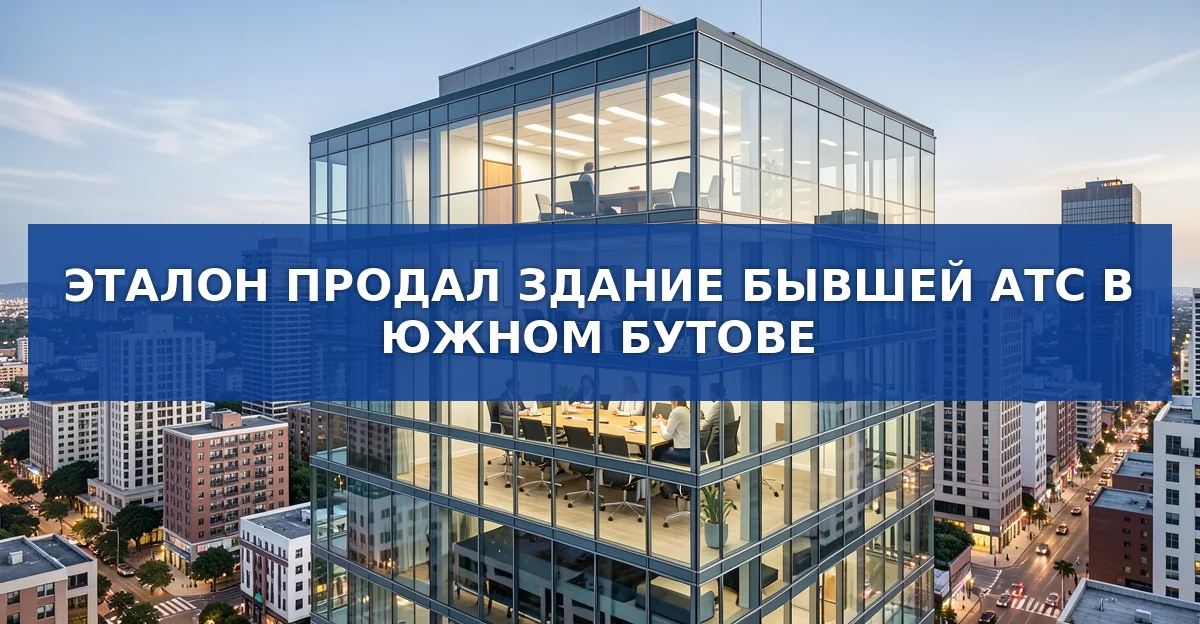 Продажа здания бывшей АТС в Южном Бутове: новый виток инвестиций в телеком‑объекты