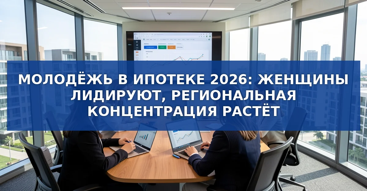 Молодёжь и ипотека в 2026 году: кто покупает, где и какие условия