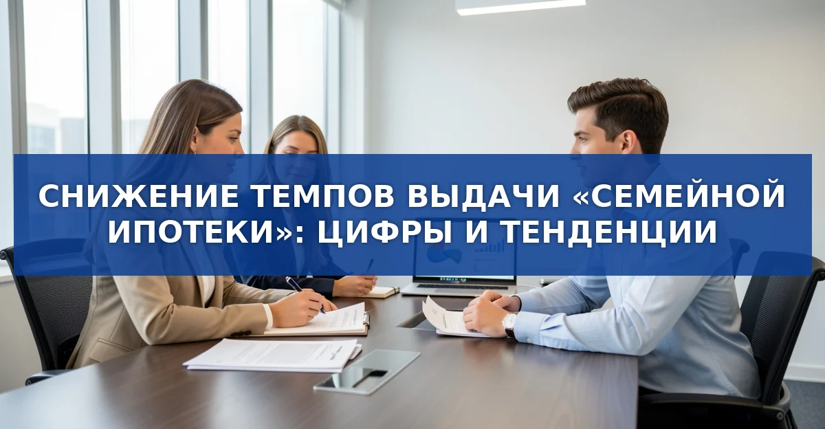 Семейная ипотека в летний 2026: почему спрос падает и что ждать дальше