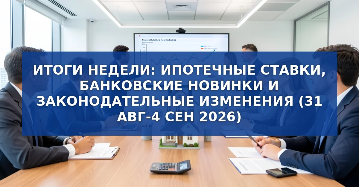 Ипотечные новости недели: ставки, закон и новые возможности