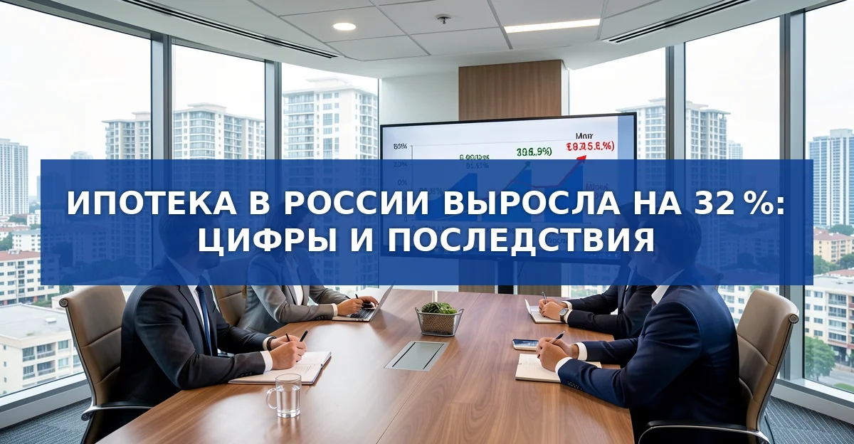 Ипотека в России выросла на 32 %: причины, цифры и прогнозы