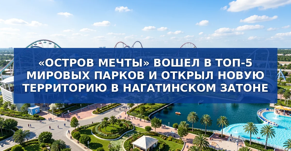 «Остров Мечты» вошел в топ‑5 мировых парков развлечений