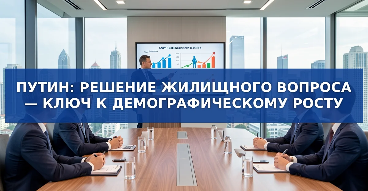 Жилищный вопрос как ключ к демографическому росту России