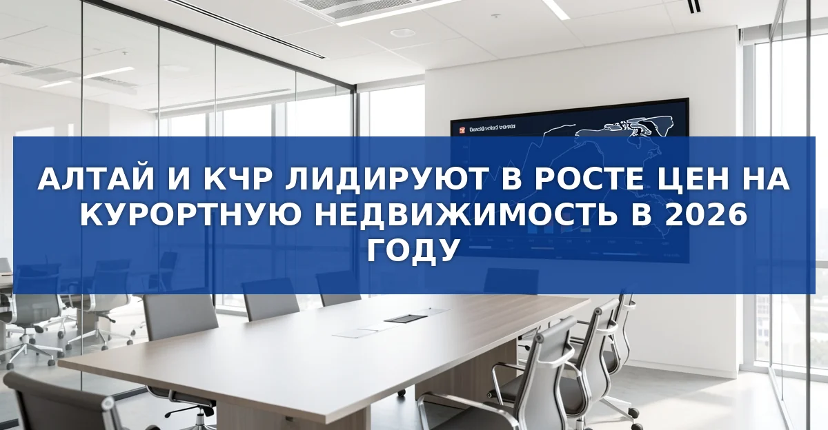 Рост цен на курортную недвижимость в России в первой половине 2026 года: лидеры, падения и объём предложения