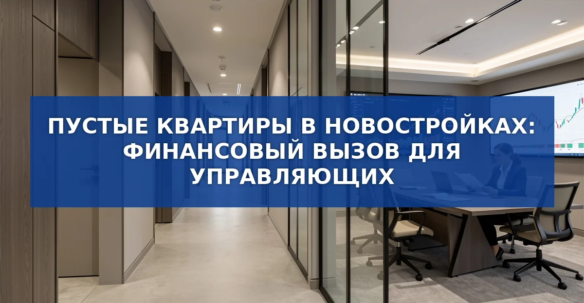 Пустые квартиры в новостройках: финансовый груз и пути решения