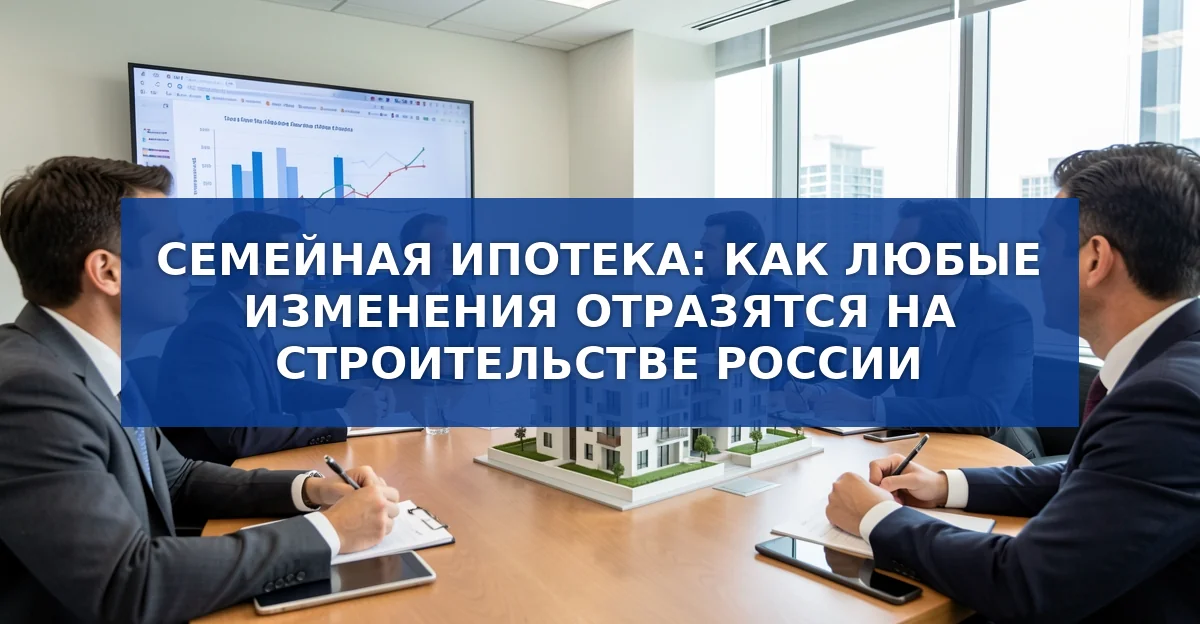 Семейная ипотека: какие изменения ждут строительный рынок России