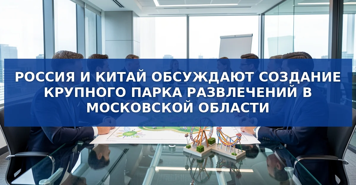 Китай и Россия планируют масштабный парк развлечений в Московской области