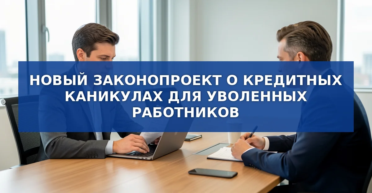 Кредитные каникулы до шести месяцев для уволенных: детали законопроекта