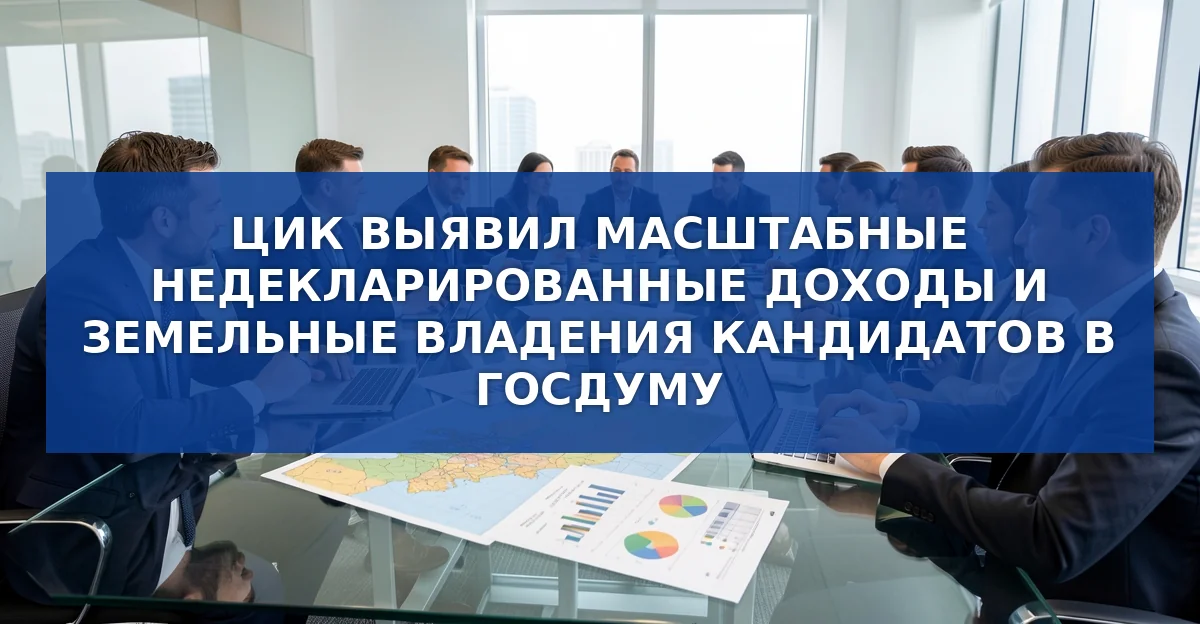 Обложка материала: Земельные и финансовые активы кандидатов в Госдуму: кто сколько владеет