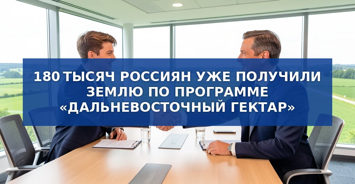 Пятилетие программы «Дальневосточный гектар»: итоги, влияние и перспективы